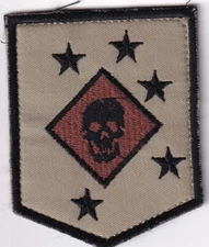 Marine Raider MARSOC patch smaller size two color Afghanistan made USMC