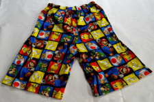 Super Mario Kart Boys Pajama Lounge Shorts Kids Sleepwear Multicolor Size Large