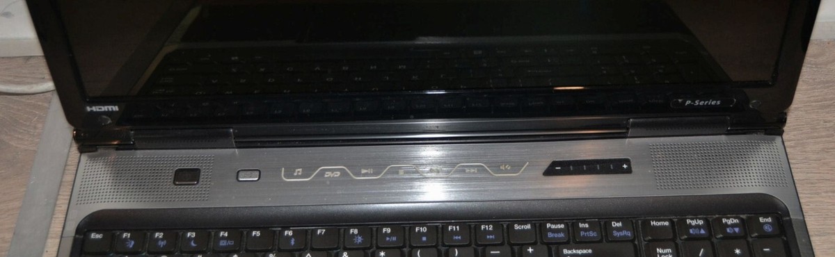PC PORTABLE GATEWAY 17 MODELE P-171X INTEL CORE 2 DUO T5550 1,83GHZ SANS HDD