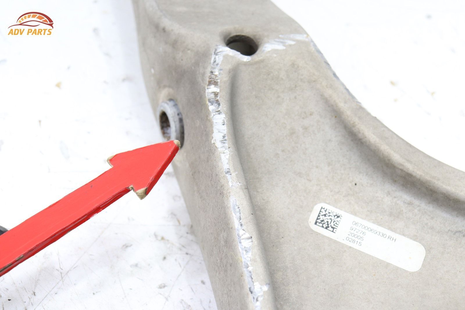 2014-21 MASERATI QUATTROPORTE FRONT RIGHT PASSENGER SIDE LOWER CONTROL ARM OEM