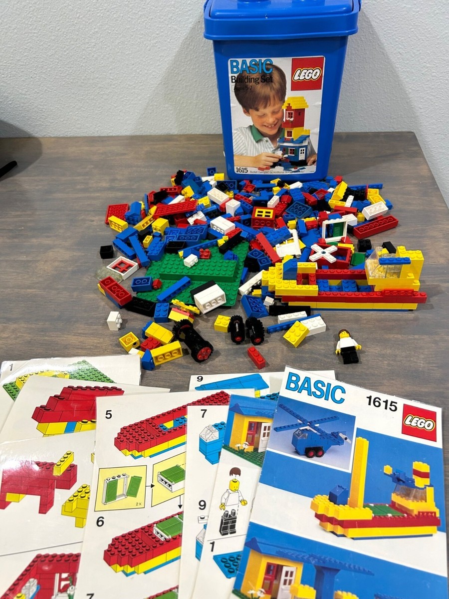 Vintage 1987 Lego Basic Building Set #1615 READ | eBay