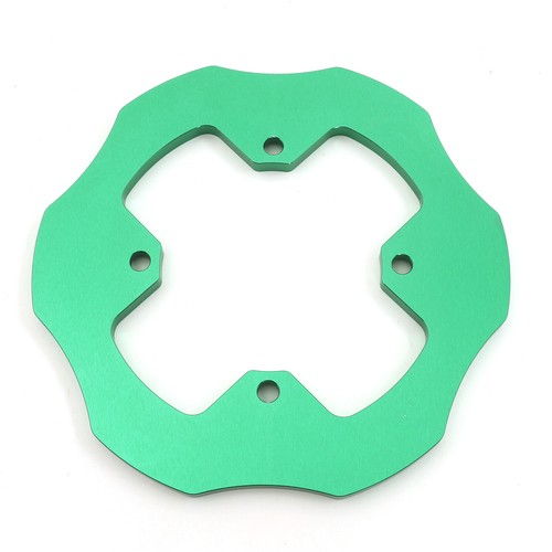 Rear Dual Sprocket Chain Guard For Kawasaki KFX450R KFX 450R KSF450B 09-14 Green - Picture 18 of 19