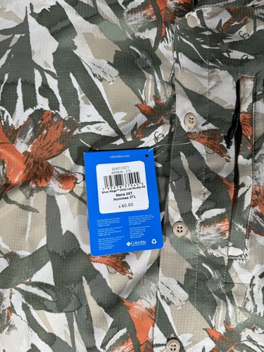 COLUMBIA Silver Ridge Utility Lite Shirt Multi Khaki Men’s Size 3XT *NEW* $60 - Picture 6 of 9