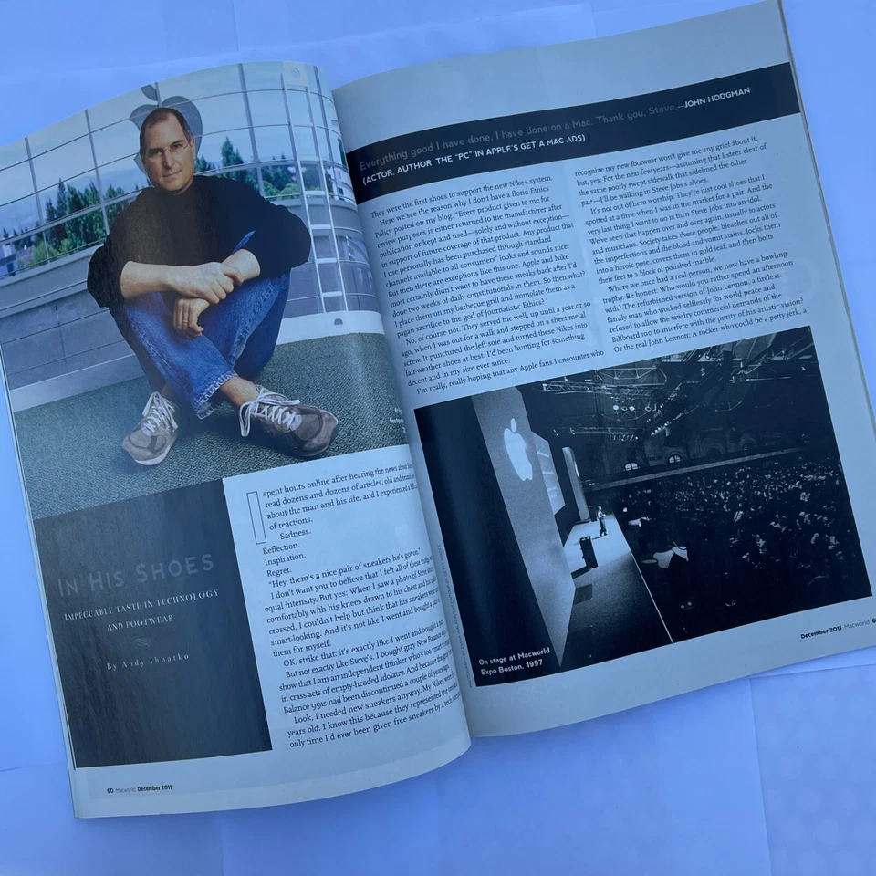 💻 Macworld 💎 Special Issue 🍎 STEVE JOBS 🔮 1955-2011 🎙 Tribute 🍀 EZ-Lock 🔒 - Image 4 of 4