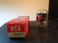 Qty 1. RCA. 33GT7. NOS