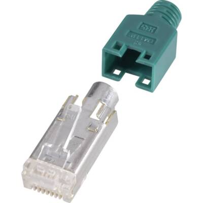 10er Multipack Hirose Electronic RJ45-Steckverbinder, geschirmt CAT5e HRS8GN10