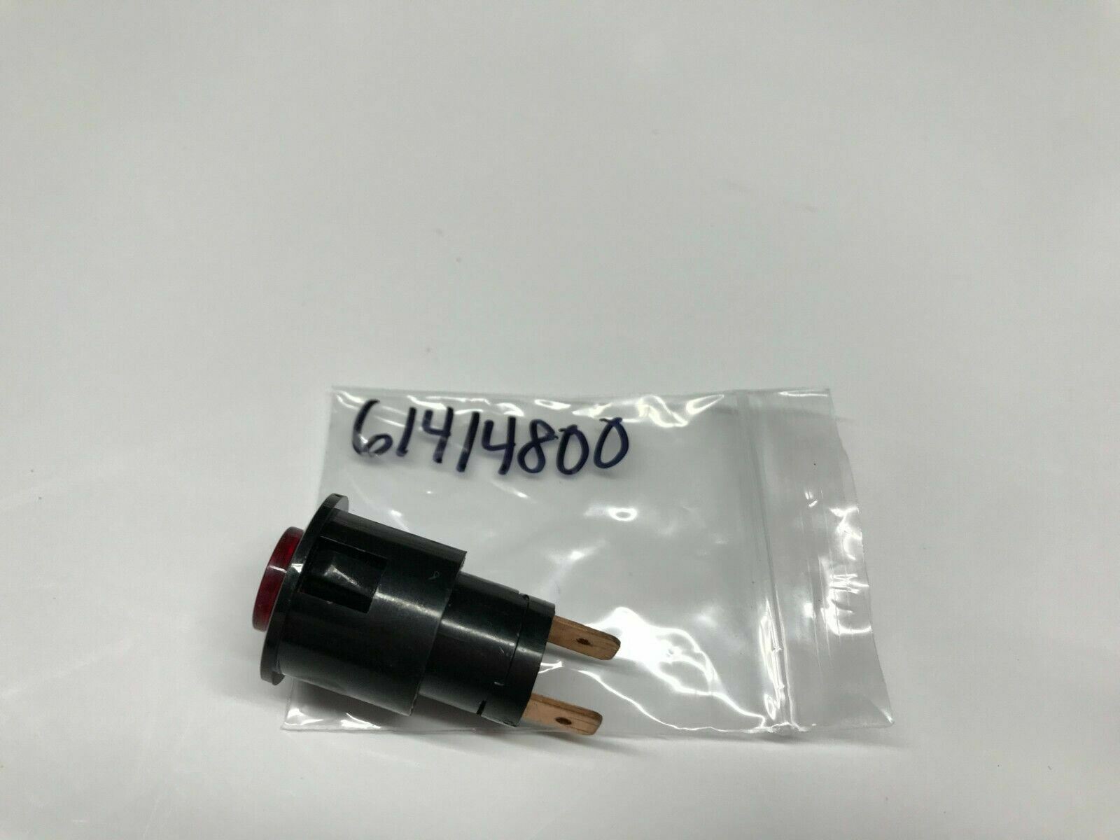 FERRARI 328 FASTEN SEATBELT LAMP LIGHT RED OEM 61414800