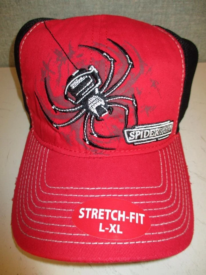 NUEVO Spiderwire Stretch-Fit Hombres Adultos Gorra Talla S/M Sombrero de Camionero Foto 4 de 4