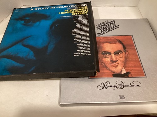 Box sets Fletcher Henderson, Study In Frustration & Benny Goodman giants jazz .