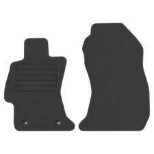 Velours Fußmatten für Subaru Levorg I Bj. 2014 - 2021 Automatten VORNE ANTR STD