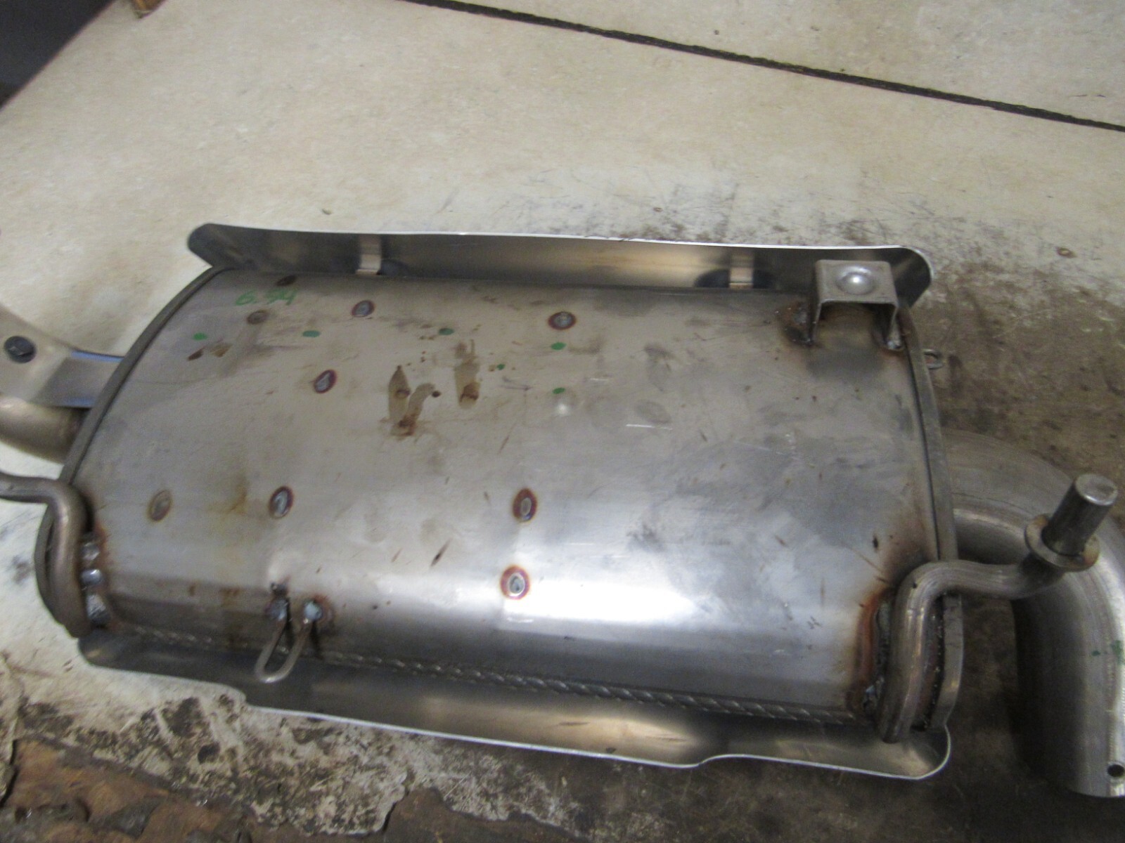 2022 POLARIS RZR PRO XP 1000 MUFFLER EXHAUST CAN SILENCER STOCK OEM 3