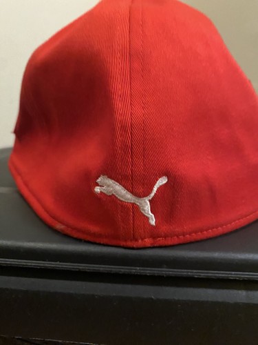 Sebastian Vettel Scuderia Ferrari Formula 1 Racing F1 Puma Hat Cap OS FlexFit - Picture 5 of 5