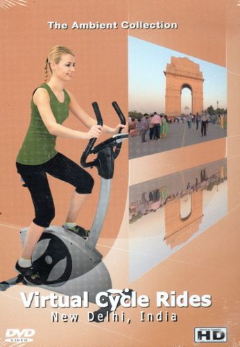 VIRTUAL CYCLE RIDES STATIONARY BIKE OR TREADMILL WORKOUT DVD NEW DELHI ...