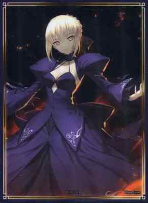 FGO Fate Grand Order Saber Alter doujin Card Sleeve Protector