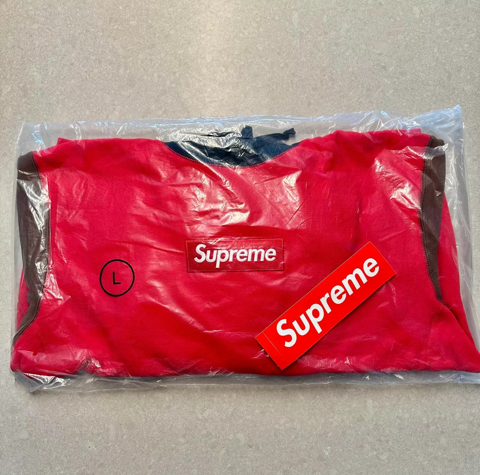 ? Sweat à capuche Supreme Box Logo Rare FW24 Multicolore Large