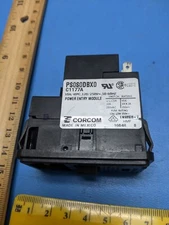 ( 2 PCS ) CORCOM PS0S0DBX0 , C1177A ,   POWER ENTRY MODULE, WITHOUT FUSE