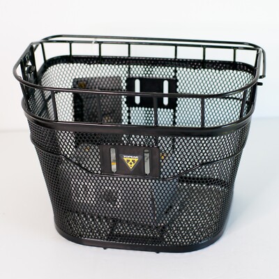 Topeak Bicycle Bike Basket Front Fixer 3 with Basket Adaptor Quick Click