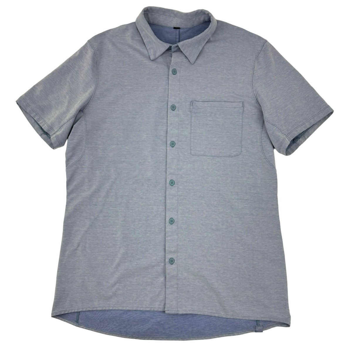 lululemon dress shirt Airing Easy Short-Sleeve - Size XS Magical shirts that are quick Men's | lululemon Prep Clash