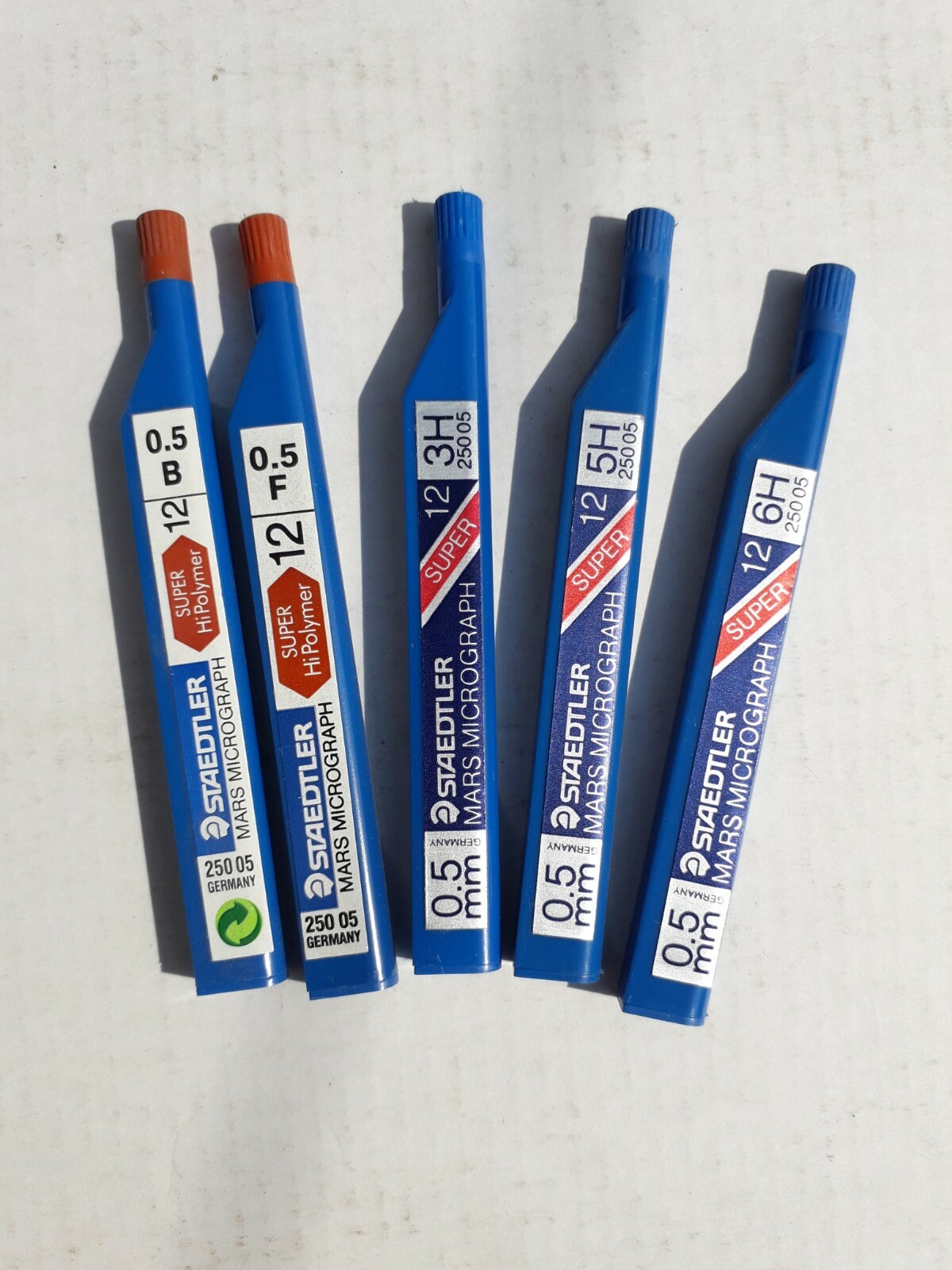 Staedtler Pencil REFILLS LEADS 0.5mmMM Various grades pk 24 leads eBay