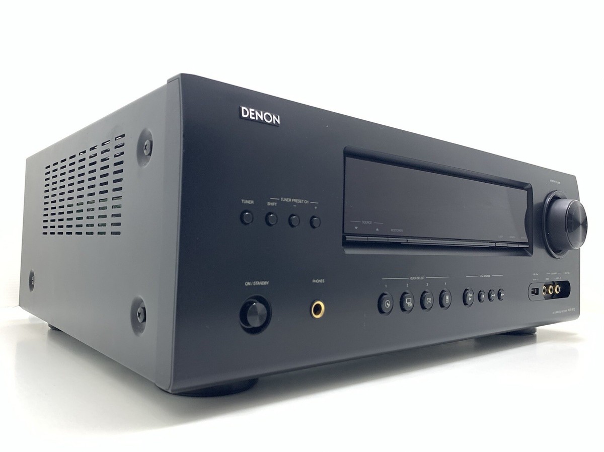 DENON AVR 1612 Digital HD 5.1 Receiver Ipod Iphone USB 5X 120