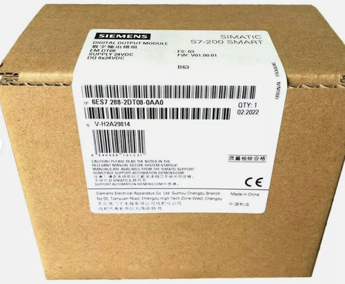 6ES7288-2DT08-0AA0 1PCS New Siemens Digital output SM DT08 6ES7288-2DT08-0AA0 - Picture 1 of 1