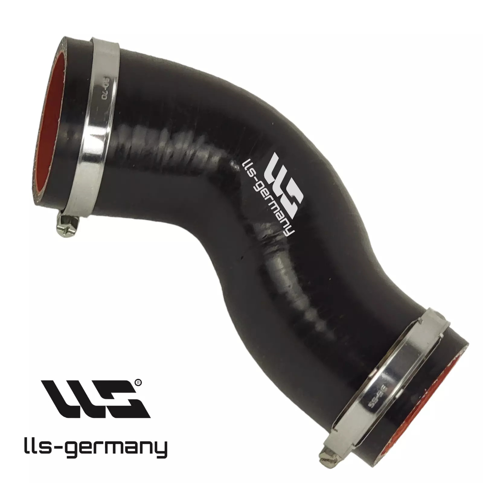2 x turbo hose charge air hose for Fiat Ducato Multijet 2.2 D 1349249080 - Image 7