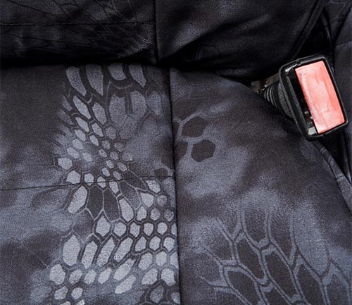 Coverking Custom Seat Covers Ballistic with Kryptek Camo - Choose Color And Rows - Picture 9 of 12