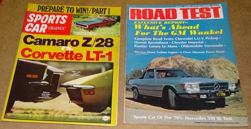 5 car magazines 1968-1972 Road Test / Sports Car / Car & Driver / Motorcade - Picture 3 of 8