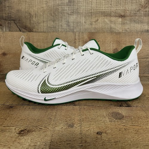 Nike Vapor Edge Turf Oregon Ducks Team Issue PE Mens Size 10 CV1672-100 NEW - Picture 2 of 11
