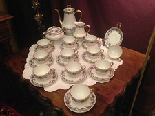 23 Teile Teeservice Limoges Frankreich riesen Set...TOP!!!! HA Balleroy Freres
