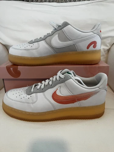 Nike Air Force 1 Flyleather Mayumi Yamase White (DB3598-100) Gr. 12 Limited Neu