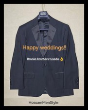 Brooks Brothers Black Tuxedo Blazer Size 40S