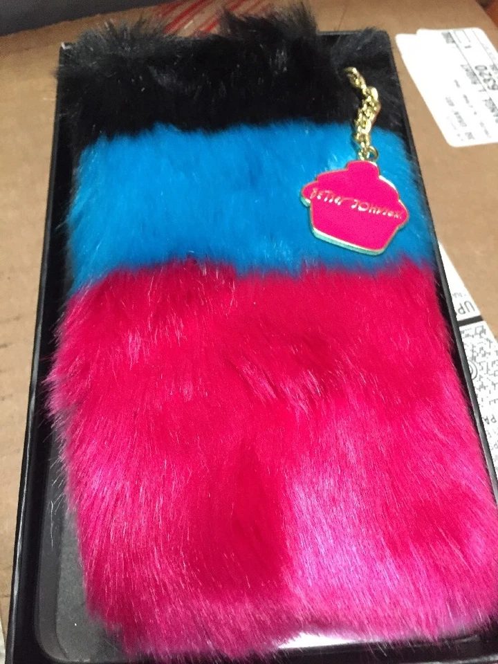 40 美元 BETSEY JOHNSON TROLLS iPhone 6 6S 手机 Casecover-MULTI COLOR-FAUX FUR BPB10 — 第 4/4 张图片