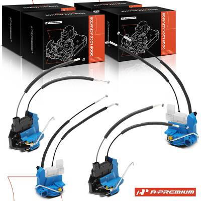A-Premium 4x Front & Rear Door Lock Actuator for Kia Rio 12-17 Hatchback Sedan