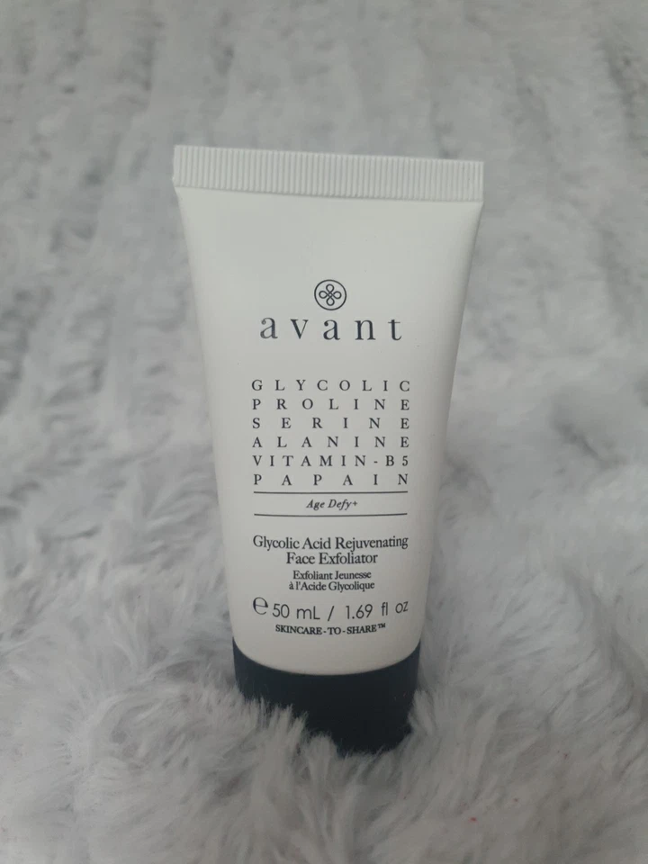 Avant Glycolic Acid Rejuvenating Face Exfoliator - 50ml New & Sealed
