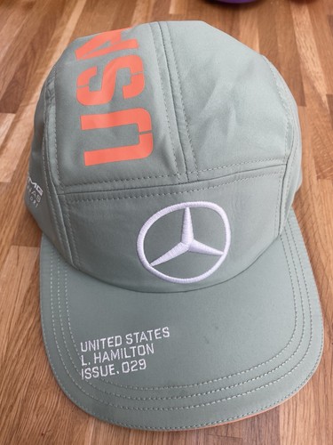 Lewis Hamilton 2021 Special USA Edition Collectible Hat Cap Rare *VGC*