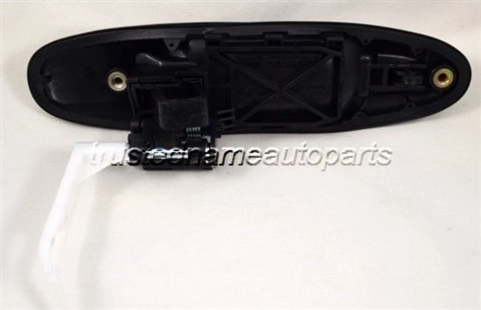 fits 2001 to 2007 Toyota Sequoia Exterior Door Handle Smooth Black Rear Right - Image 2 of 2