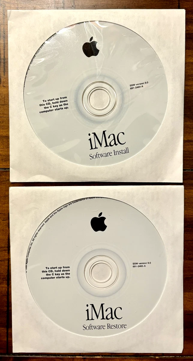 Apple Mac OS 9 CD Operating System Software in English for sale | eBay