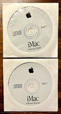 Vintage 1999 iMac DV OS 9 v9.0 Mac Macintosh Install Software  Restore CD Disks