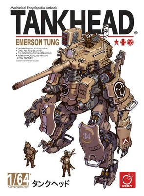 TANKHEAD - MECHANICAL ENCYCLOPEDIA ARTBOOK (HARDCOVER) BY Tim Popelier HARDCOVER