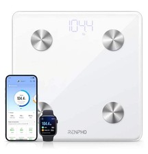 Smart Scale with BMI, Body Fat, Muscle Mass, Body Composition Analysis, Highly A