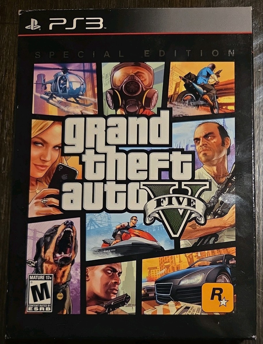 Grand Theft Auto V -- Special Edition (Sony PlayStation 3, 2013