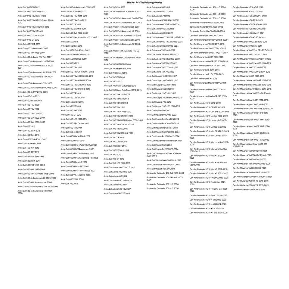 Tusk TriloBite Tire 26x9-12 For KAWASAKI Teryx4 750 2012-2013 - Image 2 of 4