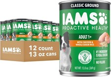 IAMS Wet Dog Chicken Rice 13oz 12 Pack 5.11 per gallon