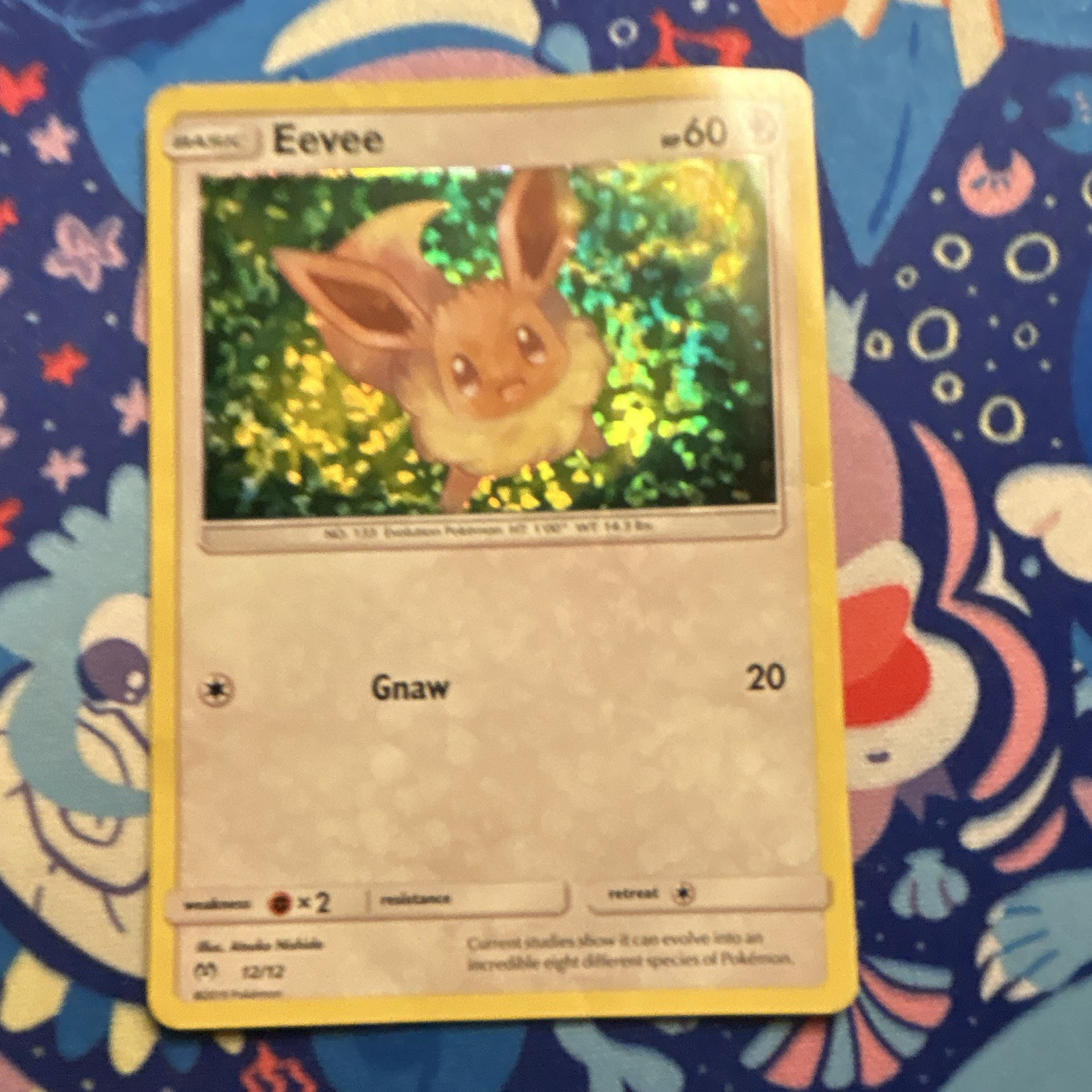 The Pokémon Company Eevee 012/012 McDonald's 2019 Promo Holo Basic 60 HP EN