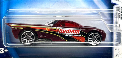 Hot Wheels Bedlam Speed Shop BEDLAM (Burgundy) 2004 Collectors #027