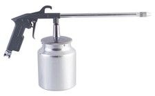 AEROGRAFO EROGATORE ARIA GASOLIO NAFTA SERBATOIO ALLUMINIO LT 1 (15551)