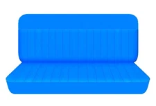 Fits 1961-1986 Chevy C/K 10-20 truck front bench seat covers  blue