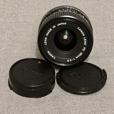 Canon FD 28mm F/2.8 Lens Wide Angle Canon FD Mount , Canon 1:2.8/28mm Objektive