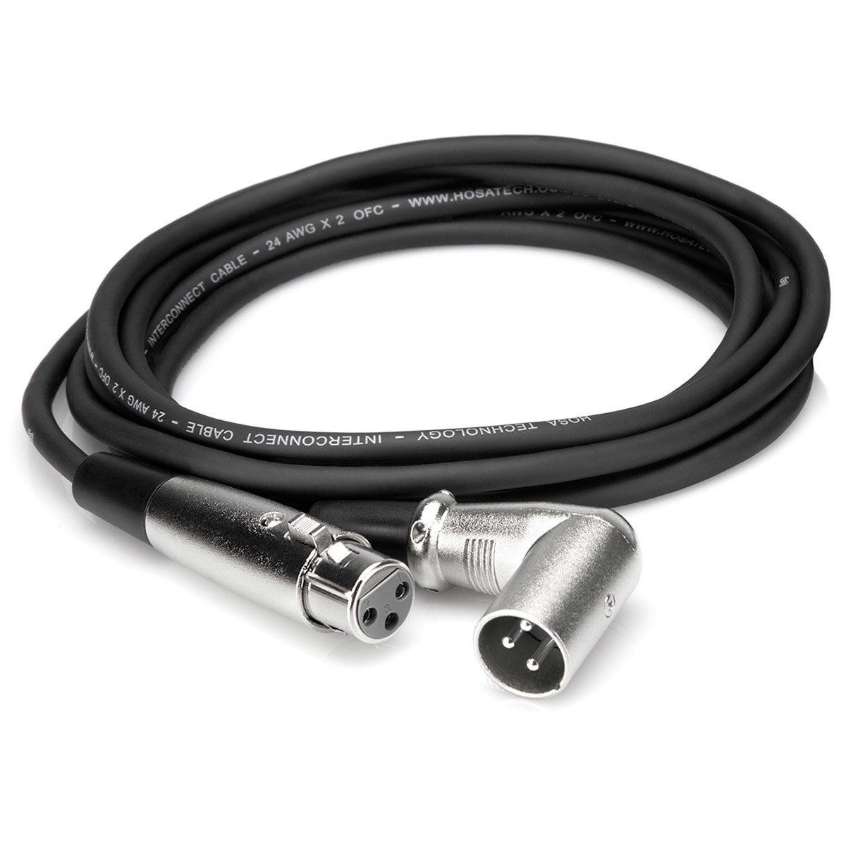 Hosa Technology XRR101.5 1,5-футовый 3-контактный XLR-кабель